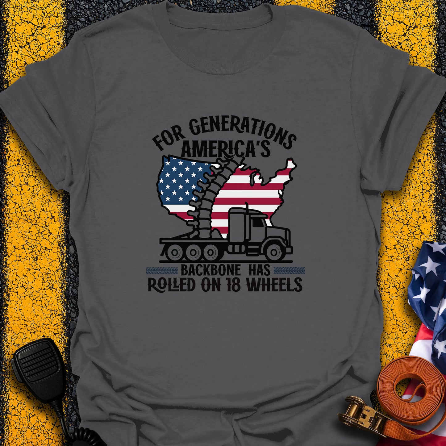 America Backbones  T-Shirt