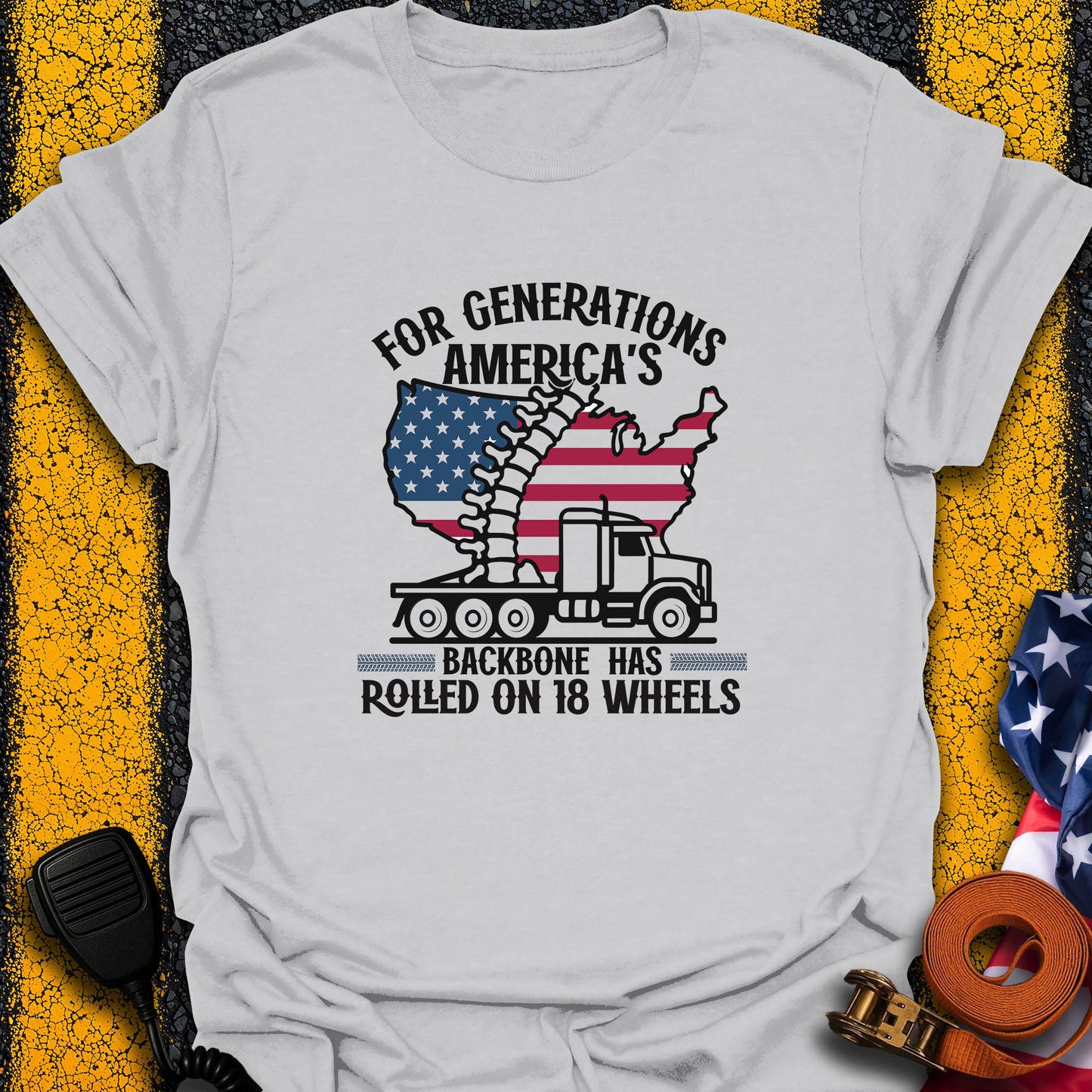 America Backbones  T-Shirt