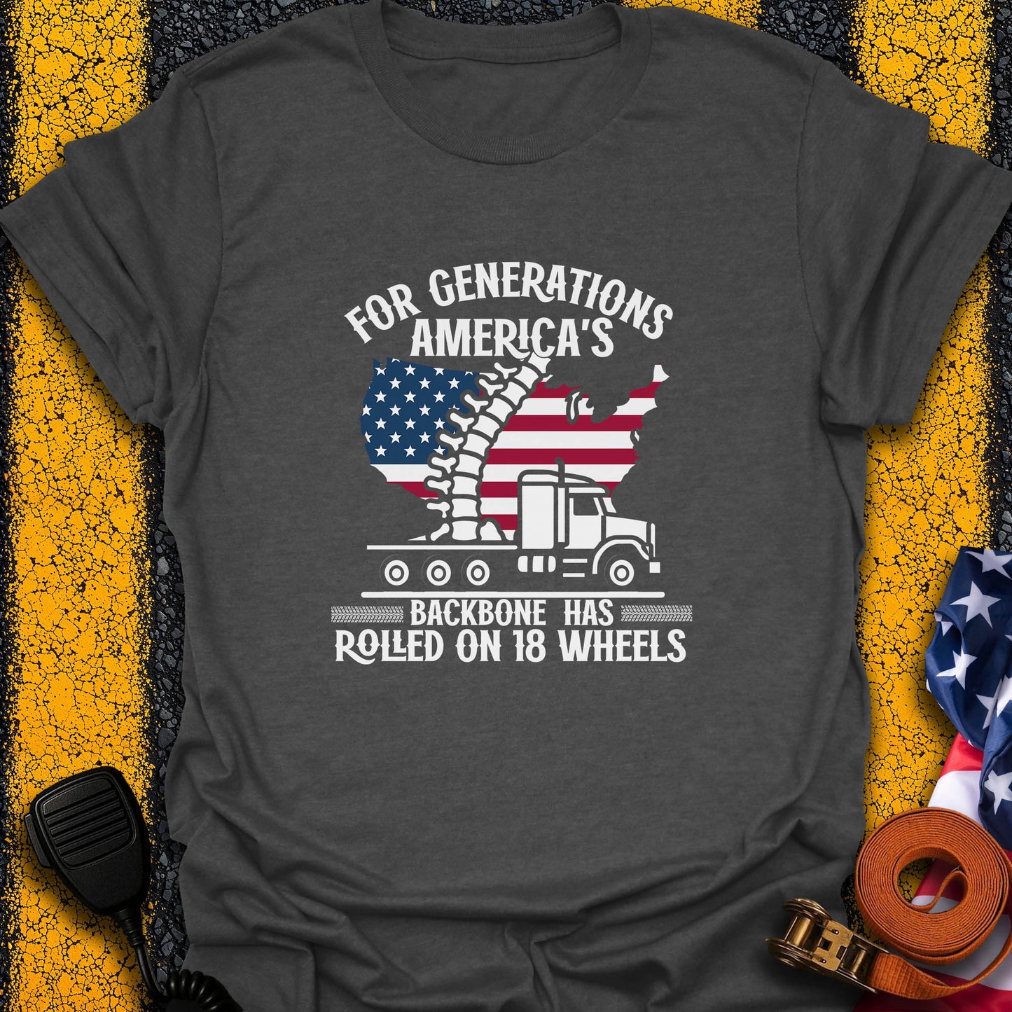America Backbones  T-Shirt