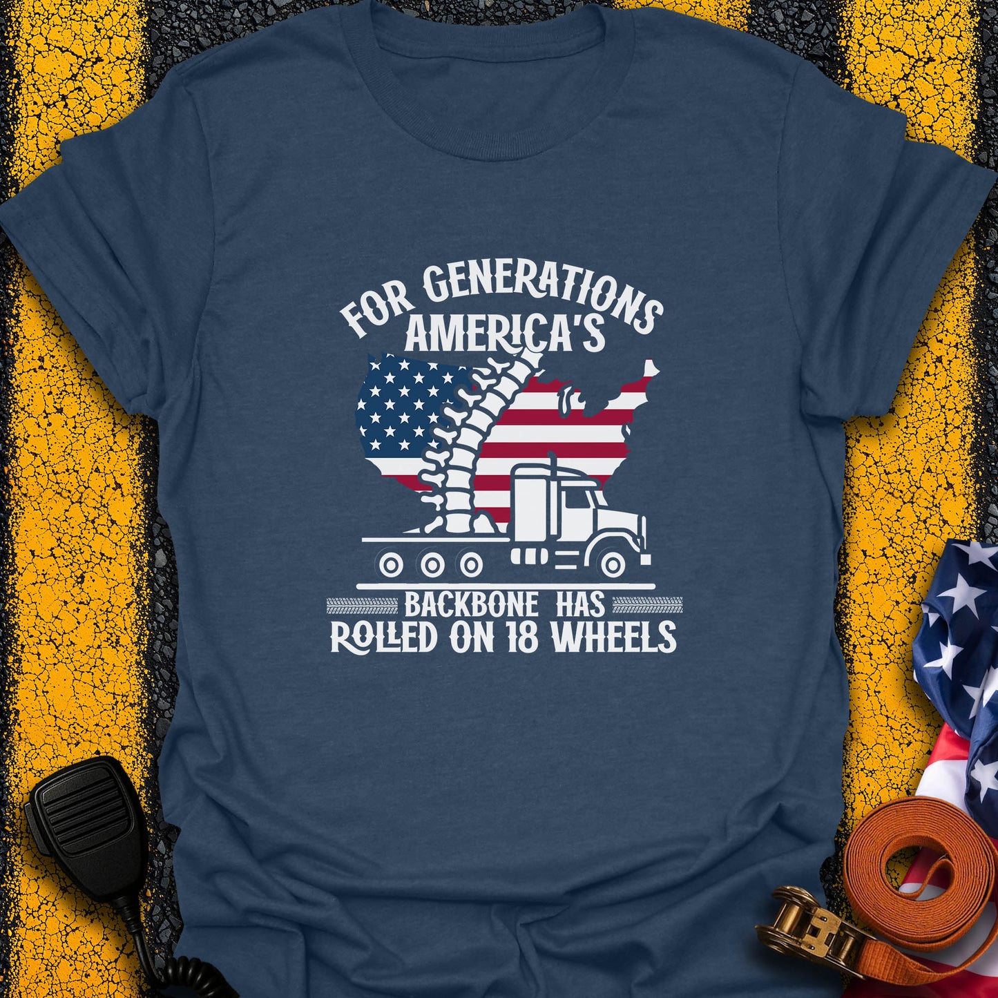 America Backbones  T-Shirt