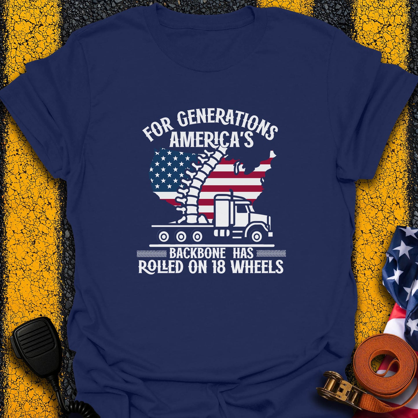 America Backbones  T-Shirt