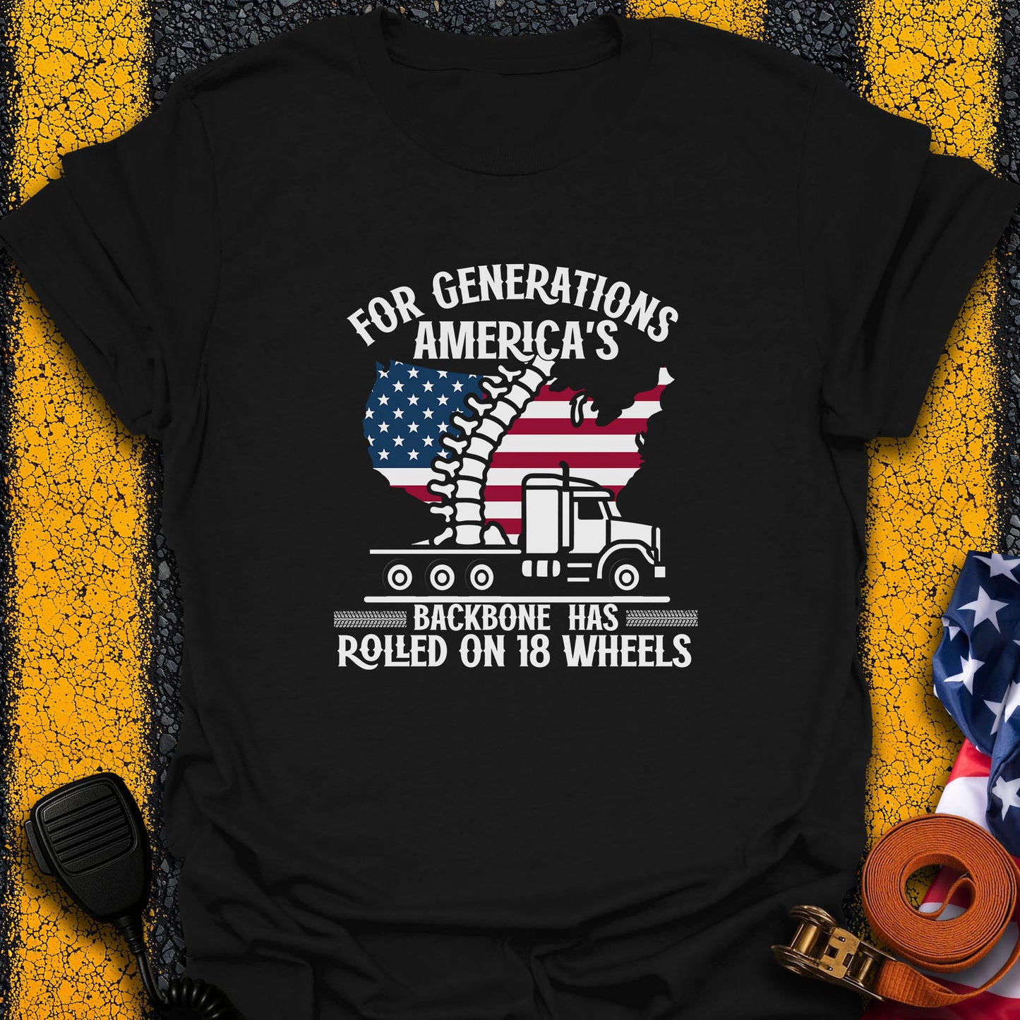 America Backbones  T-Shirt
