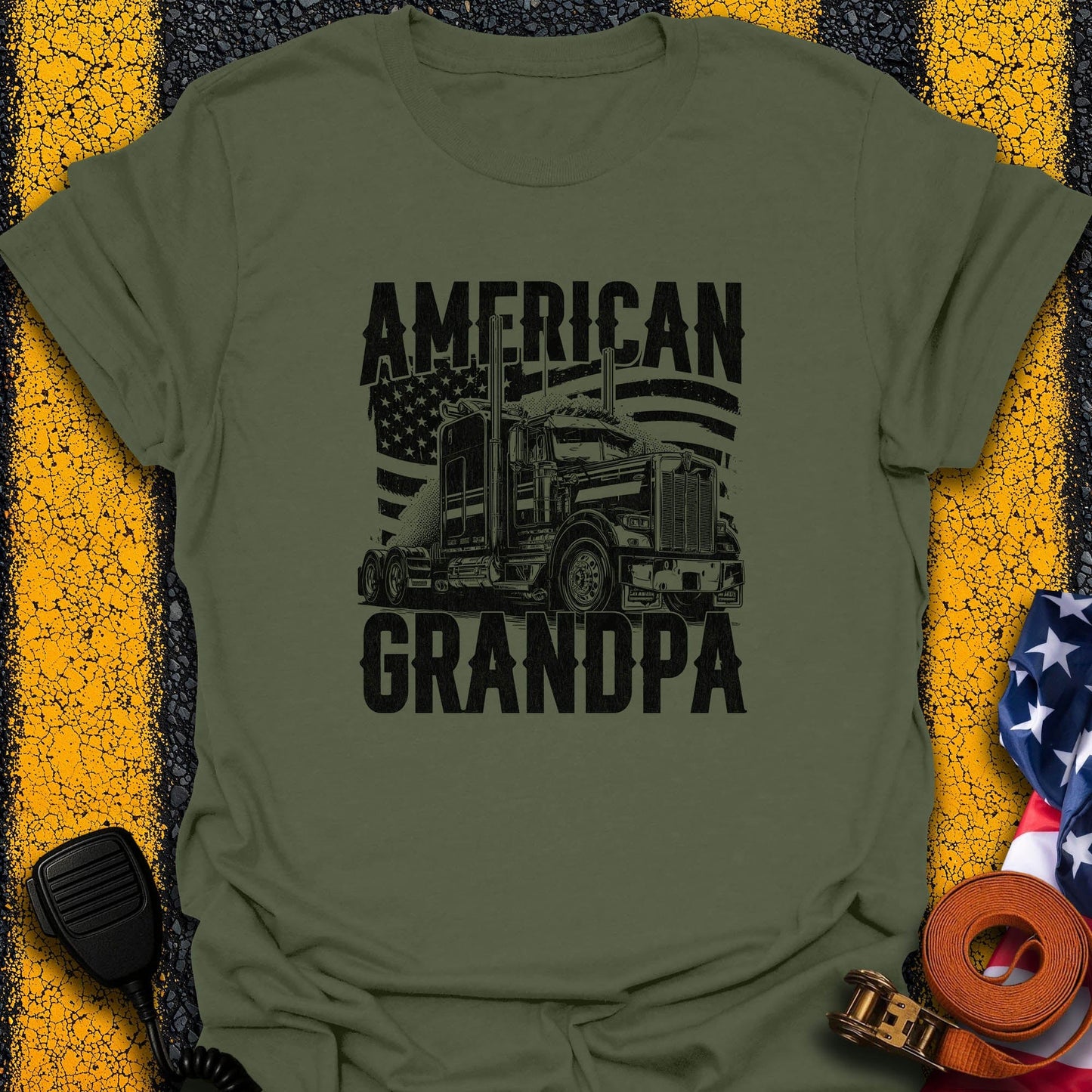 American Grandpa T-Shirt