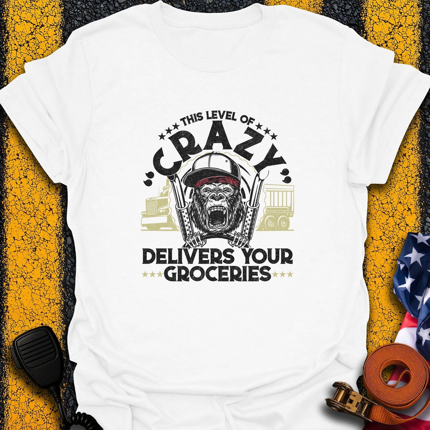 Crazy Deliverer  T-Shirt