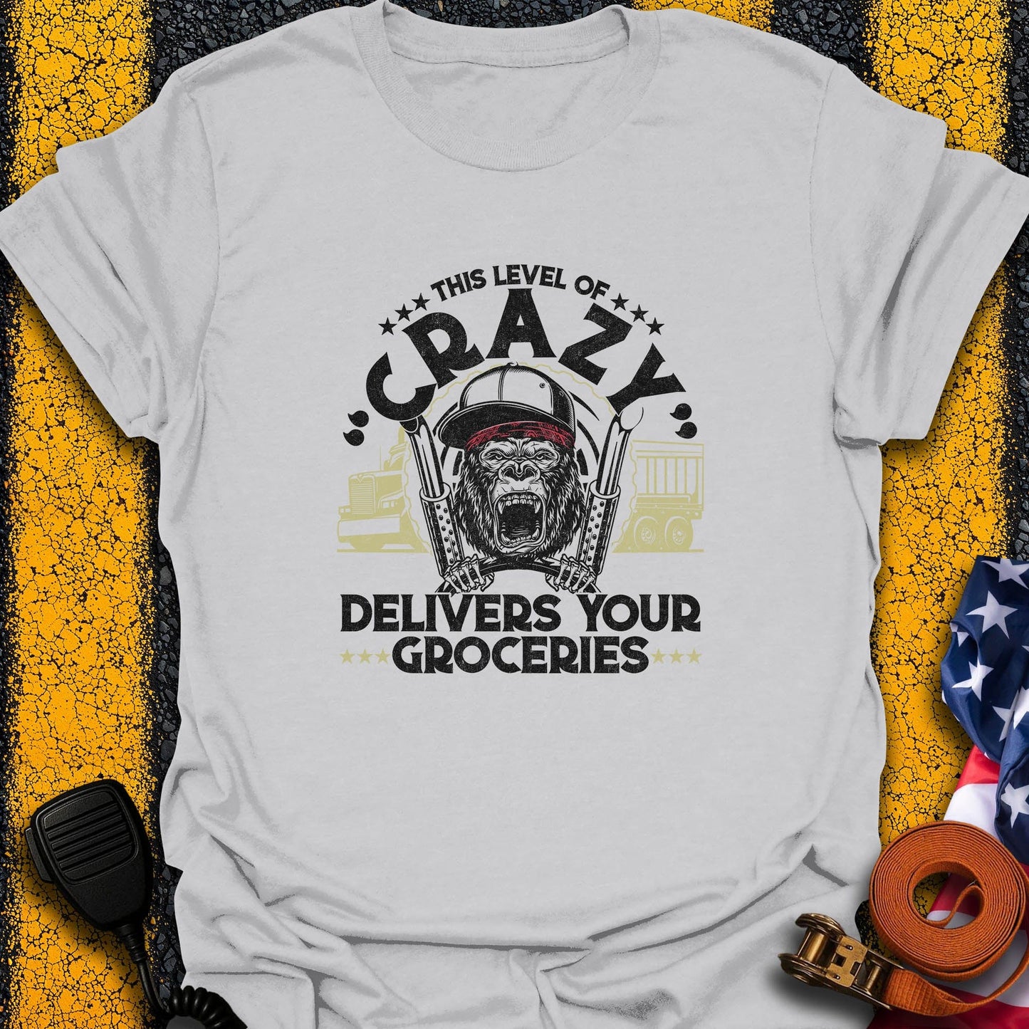 Crazy Deliverer  T-Shirt