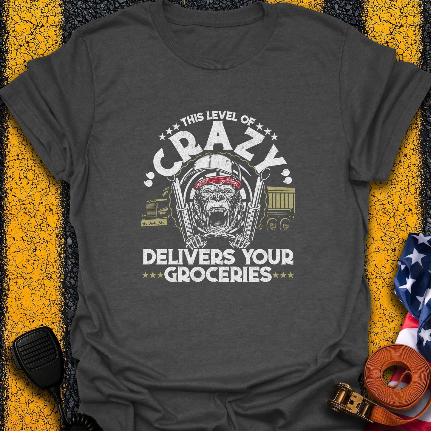 Crazy Deliverer  T-Shirt
