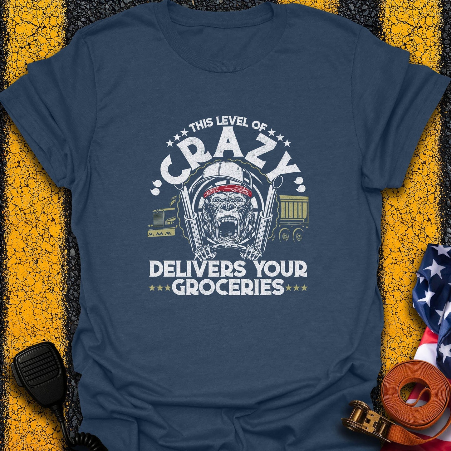 Crazy Deliverer  T-Shirt
