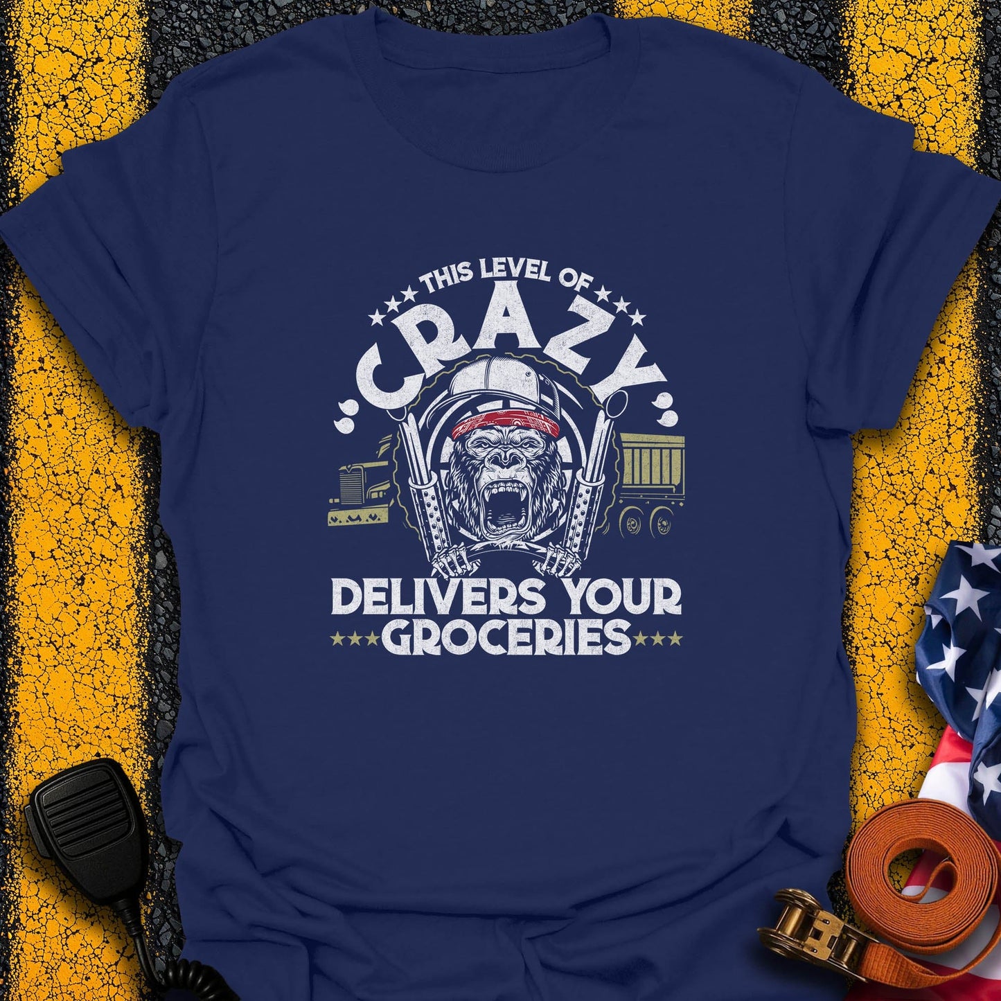 Crazy Deliverer  T-Shirt