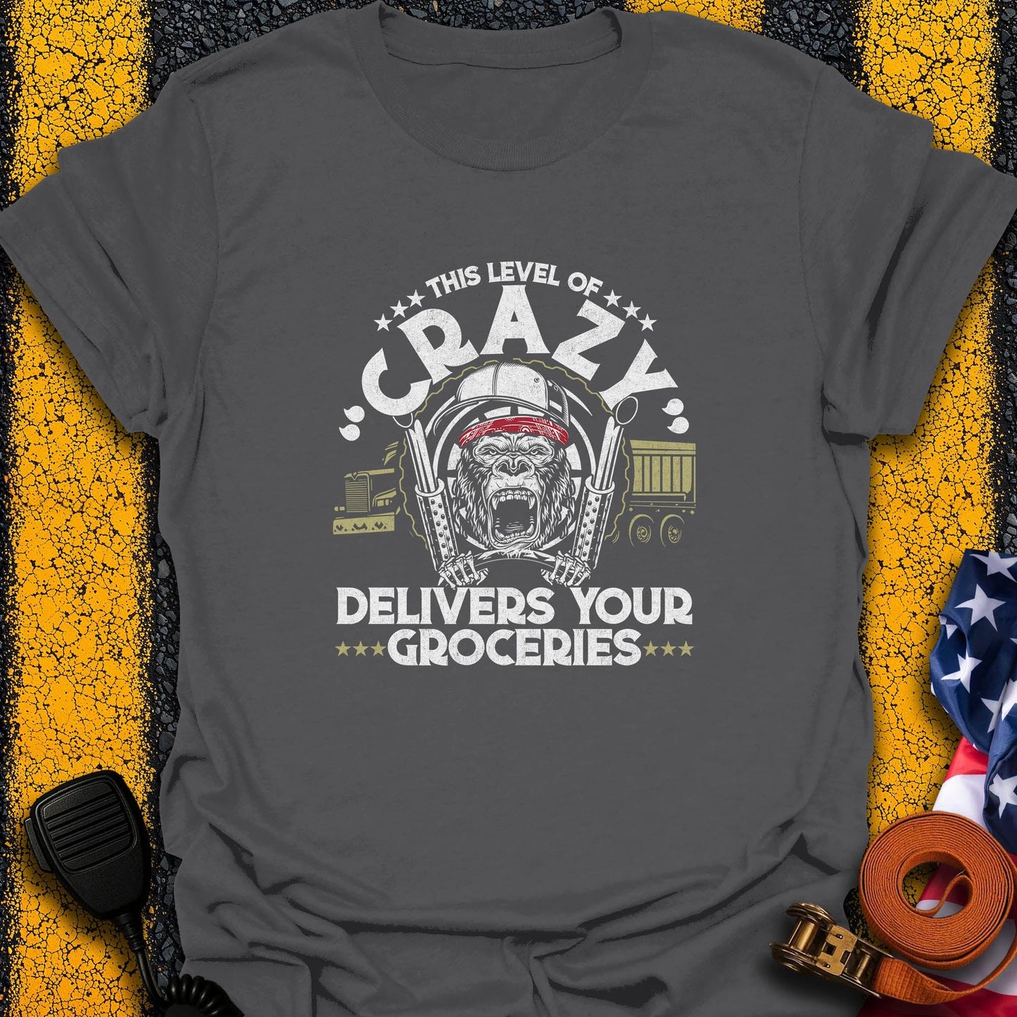 Crazy Deliverer  T-Shirt