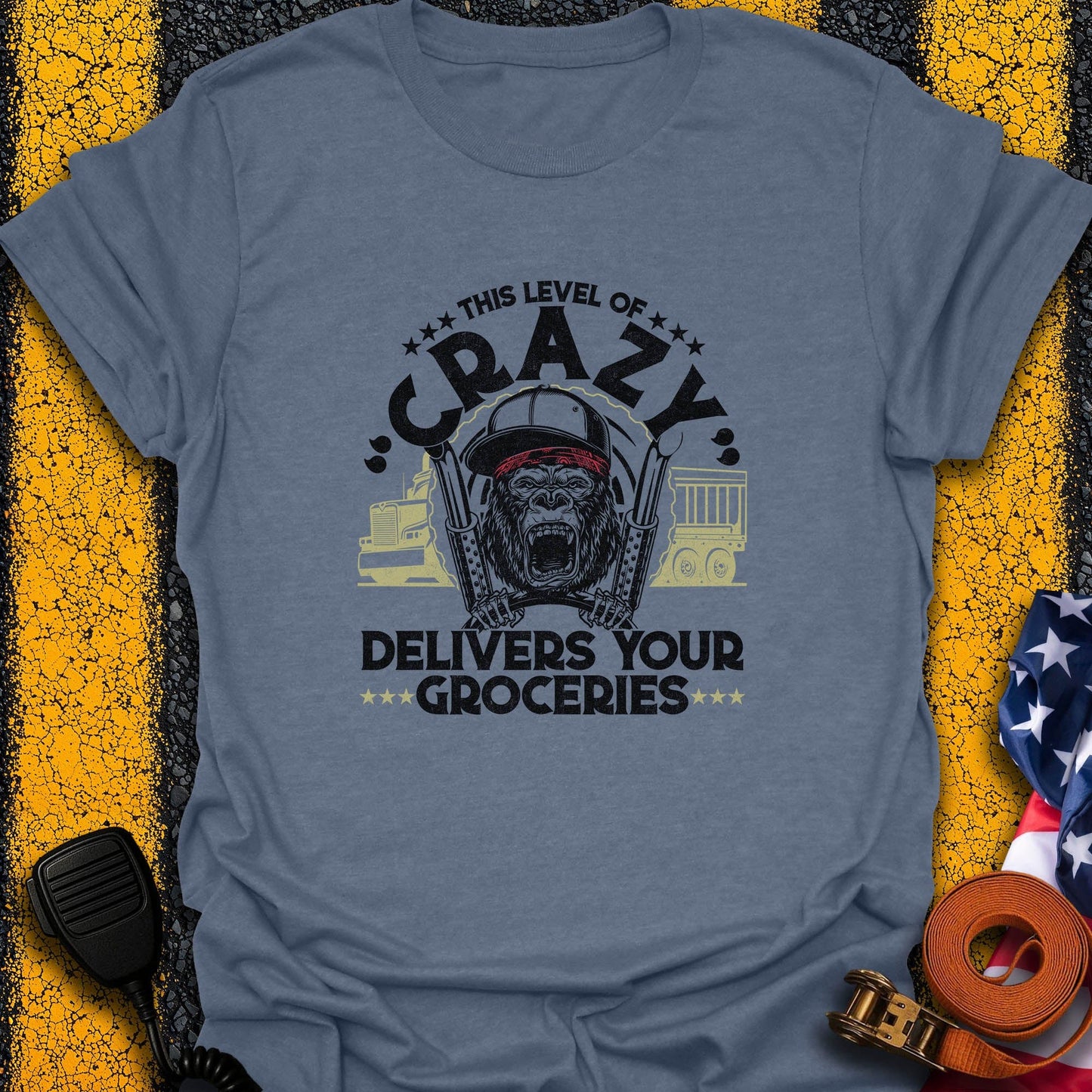 Crazy Deliverer  T-Shirt