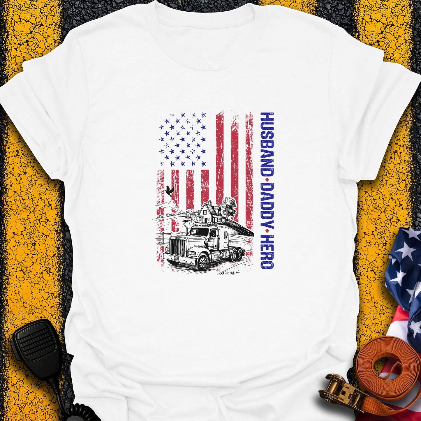 Dad And Hero T-Shirt