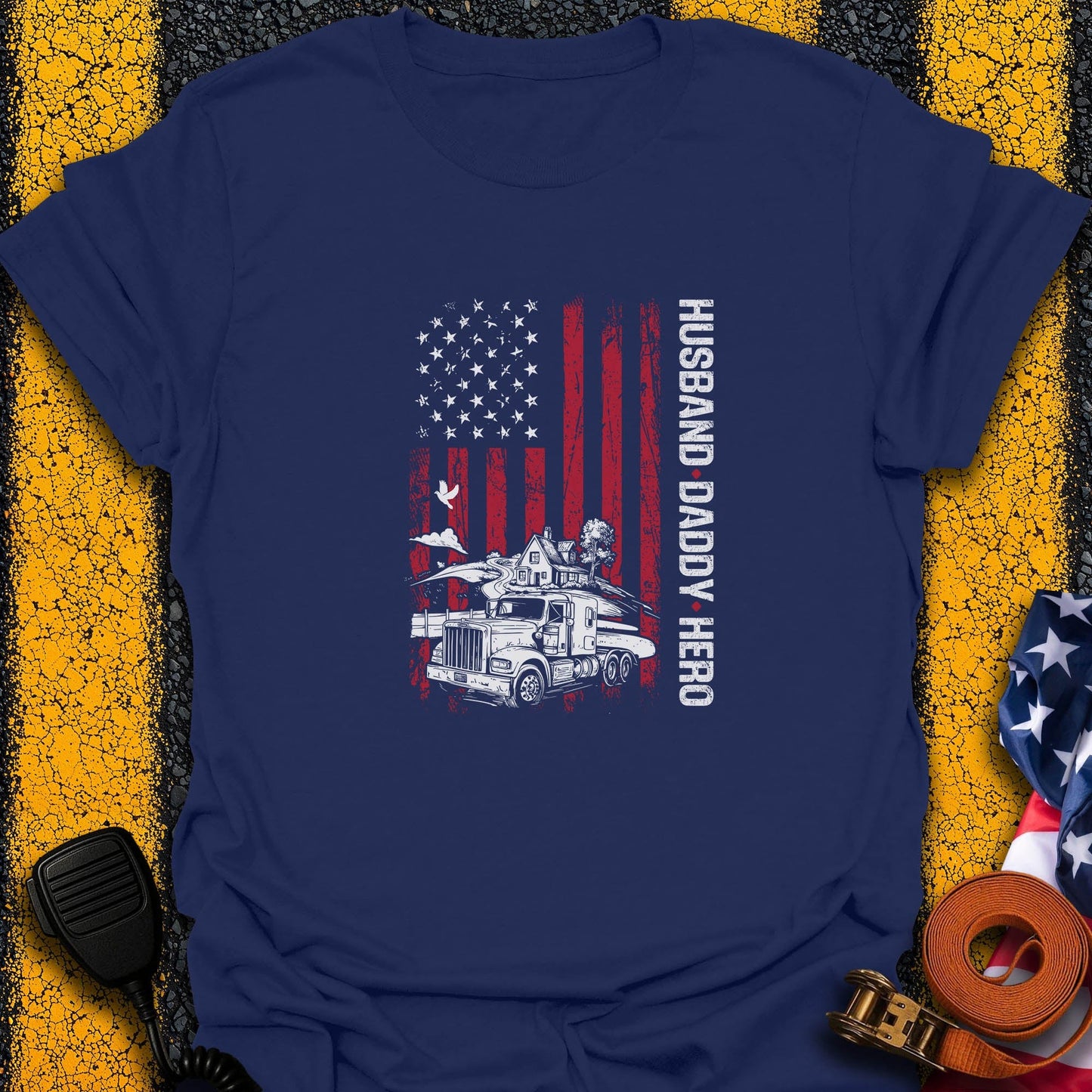 Dad And Hero T-Shirt