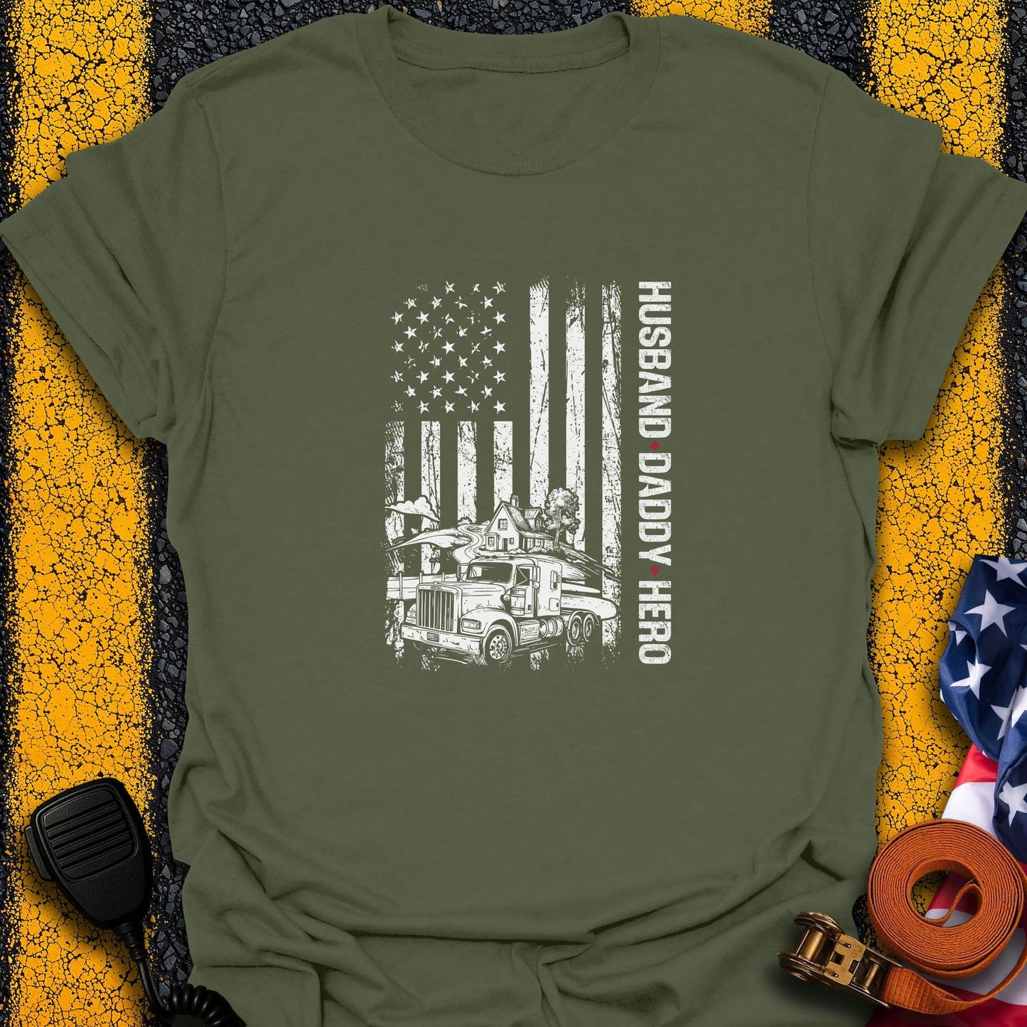 Dad And Hero T-Shirt