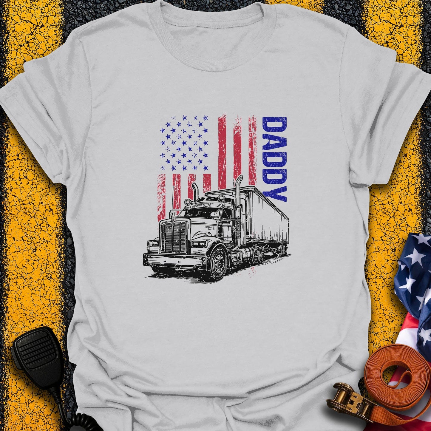 Daddy Trucker  T-Shirt