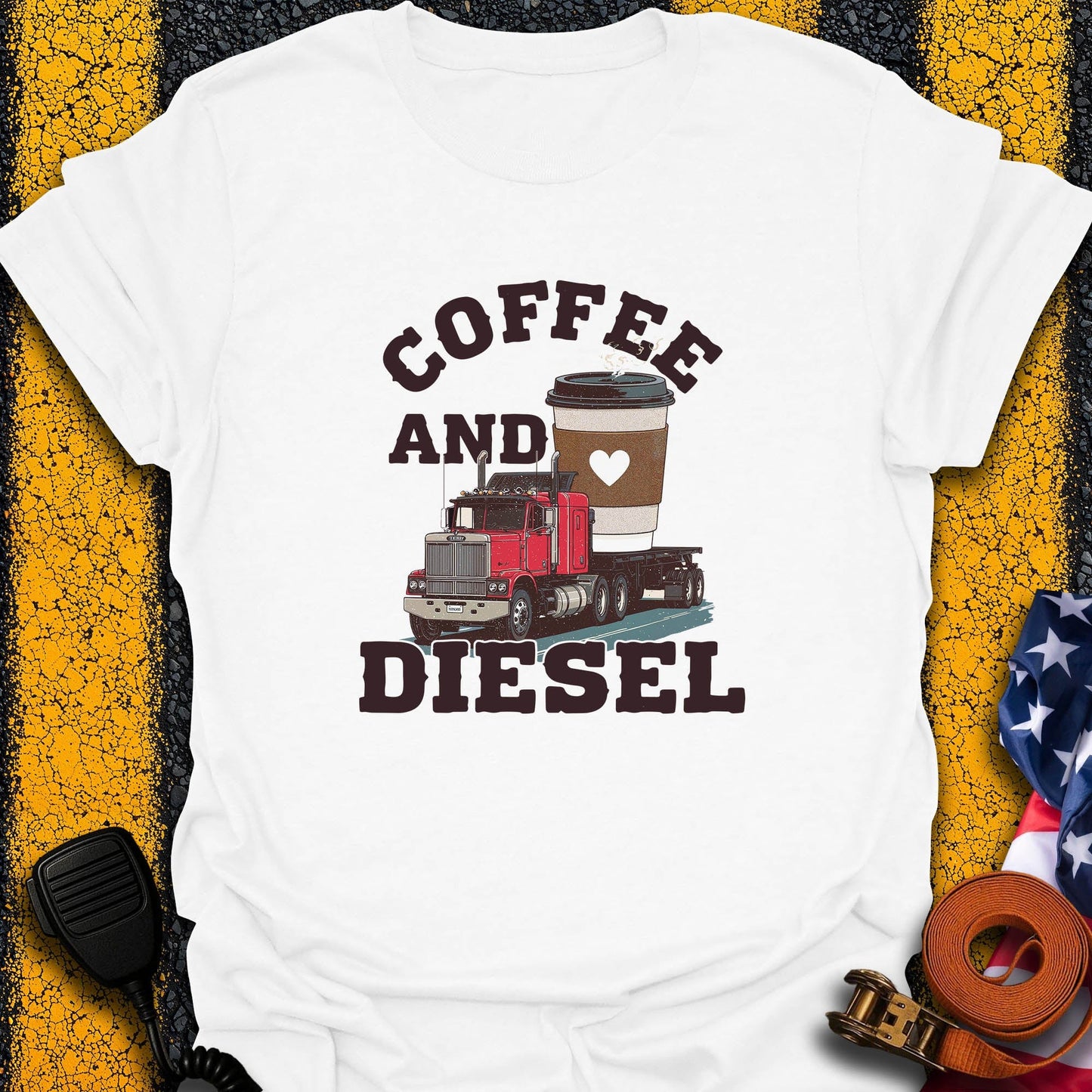 Coffee & Diesel  T-Shirt