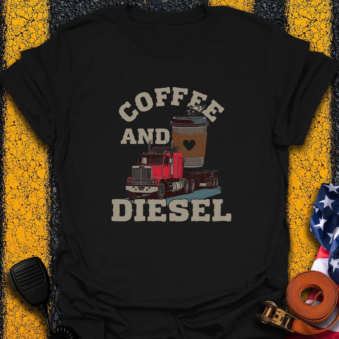 Coffee & Diesel  T-Shirt
