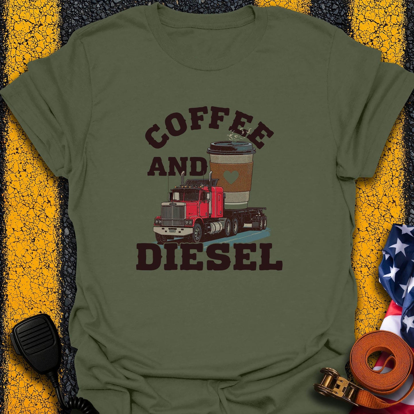 Coffee & Diesel  T-Shirt