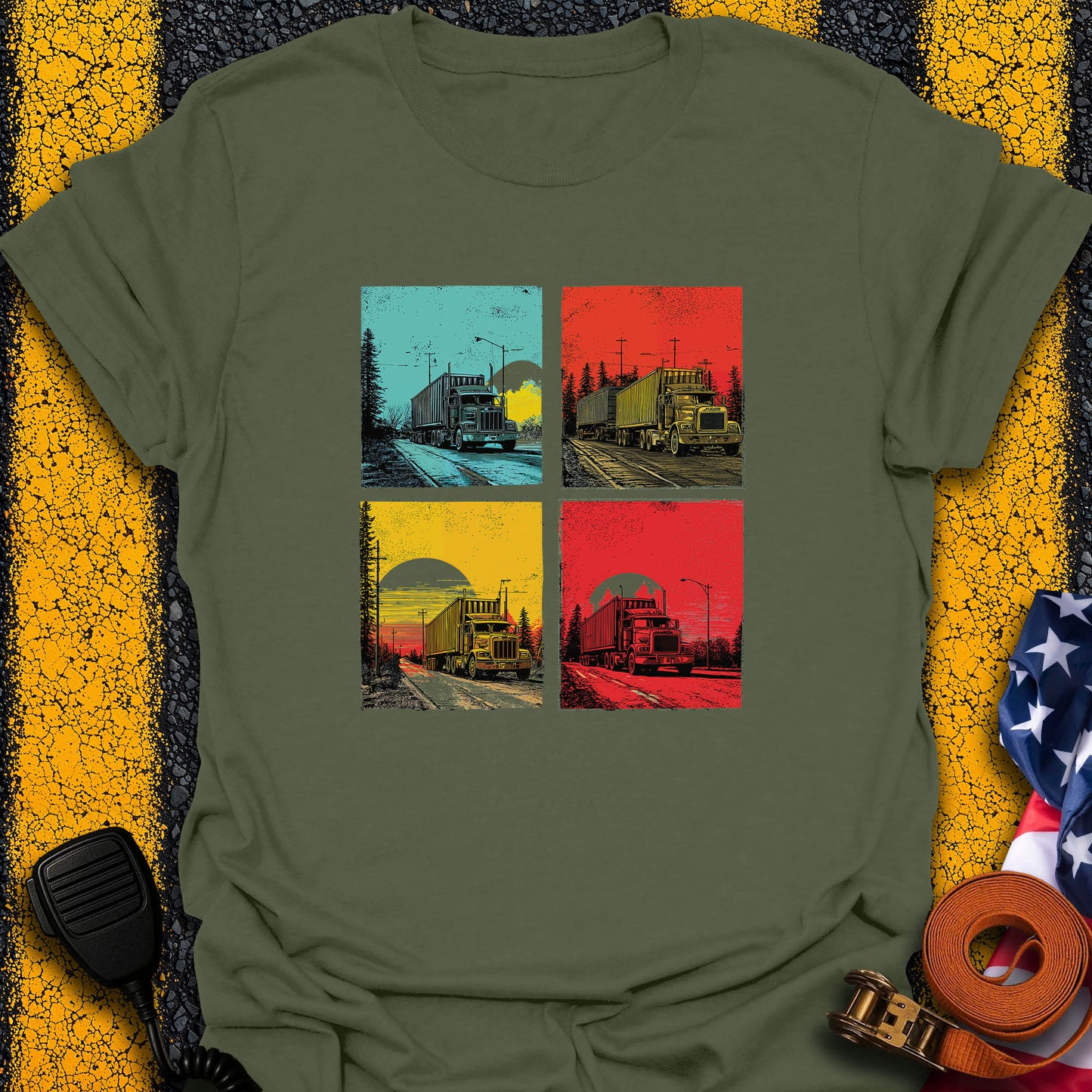 Diesel Sunsets  T-Shirt