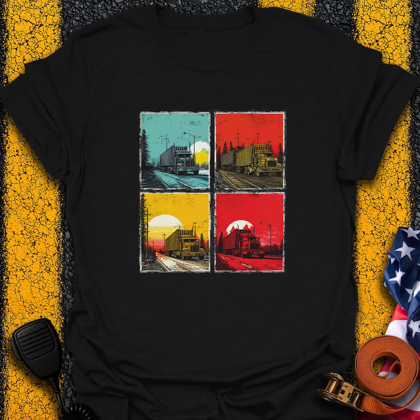 Diesel Sunsets  T-Shirt