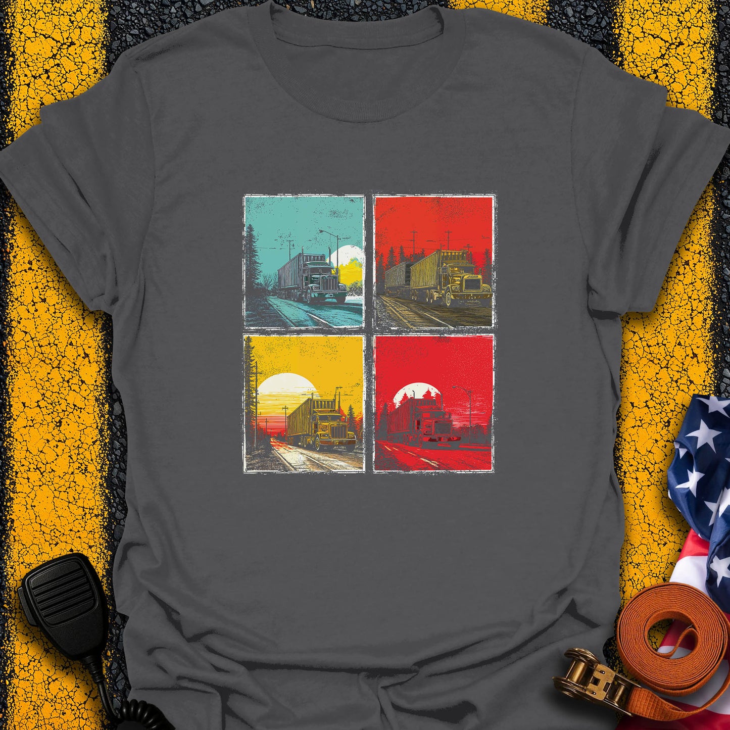 Diesel Sunsets  T-Shirt