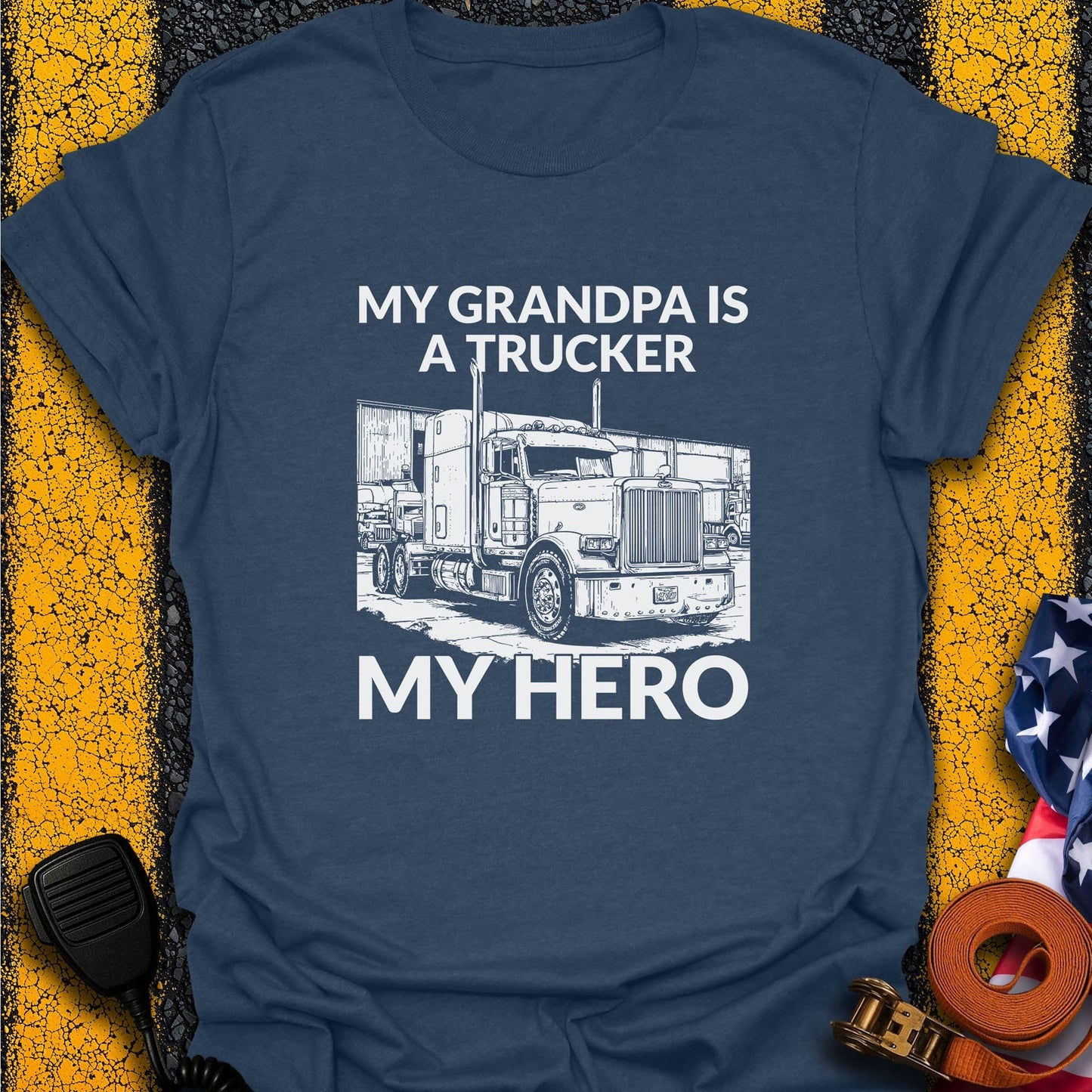 Grandpa My Hero T-Shirt