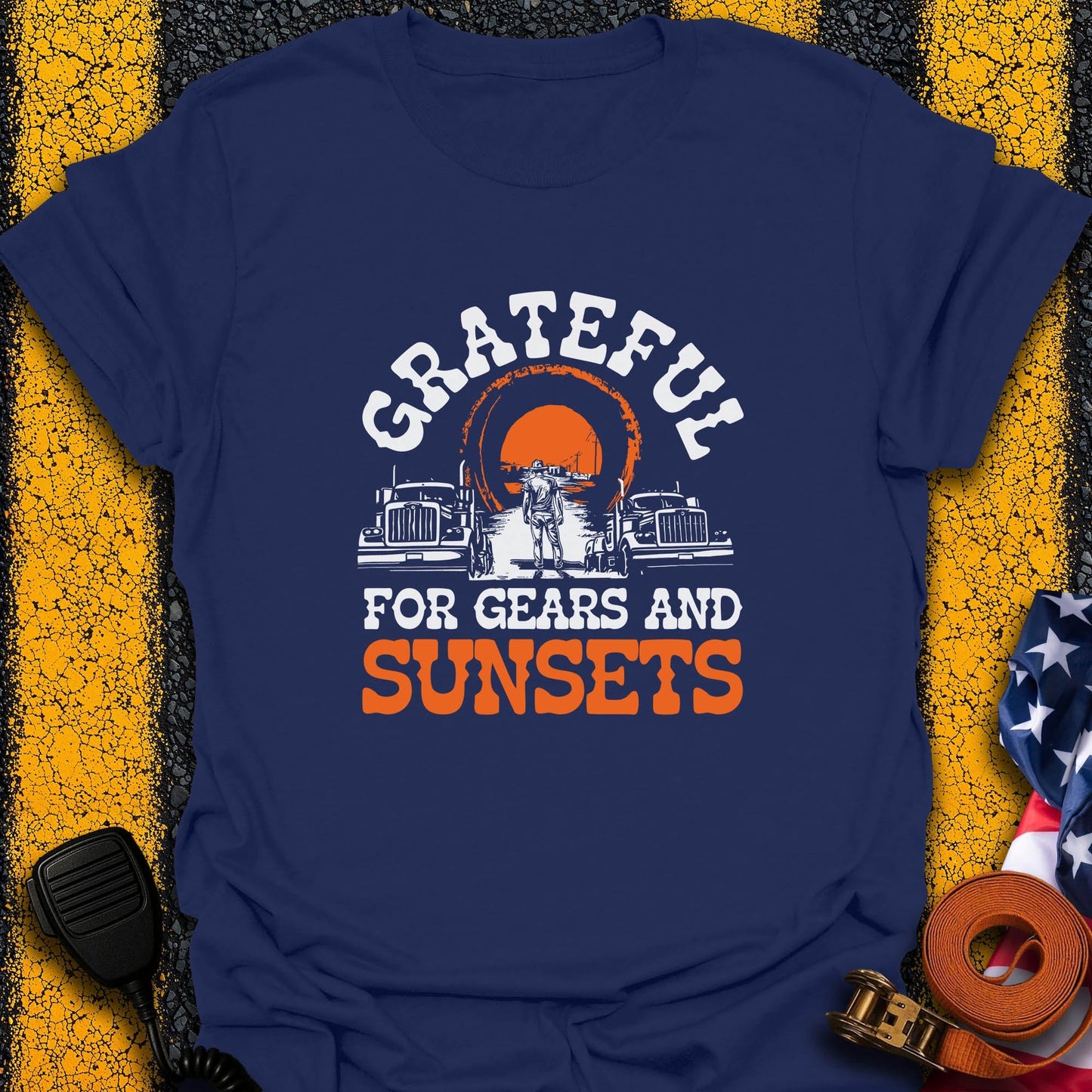 Gears & Sunset T-Shirt