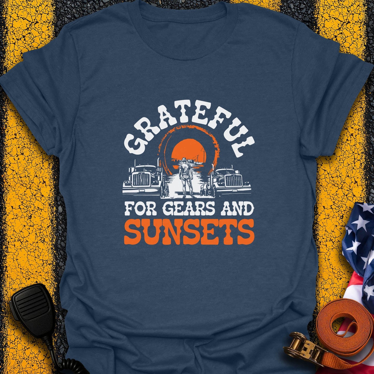 Gears & Sunset T-Shirt