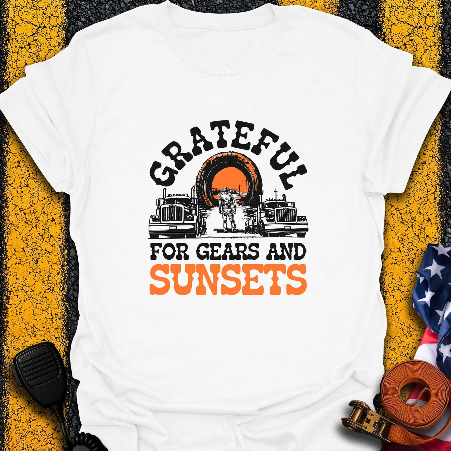 Gears & Sunset T-Shirt
