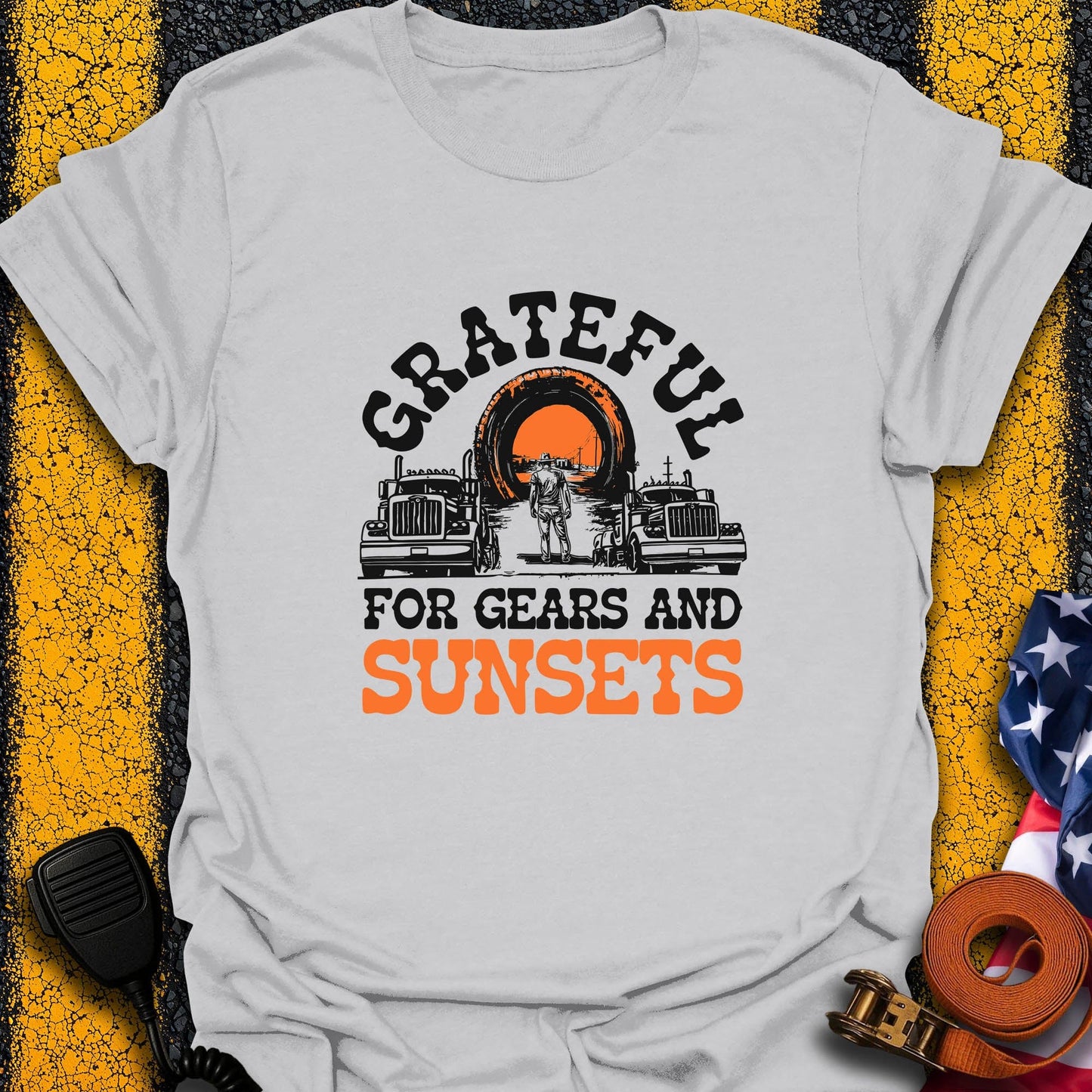 Gears & Sunset T-Shirt