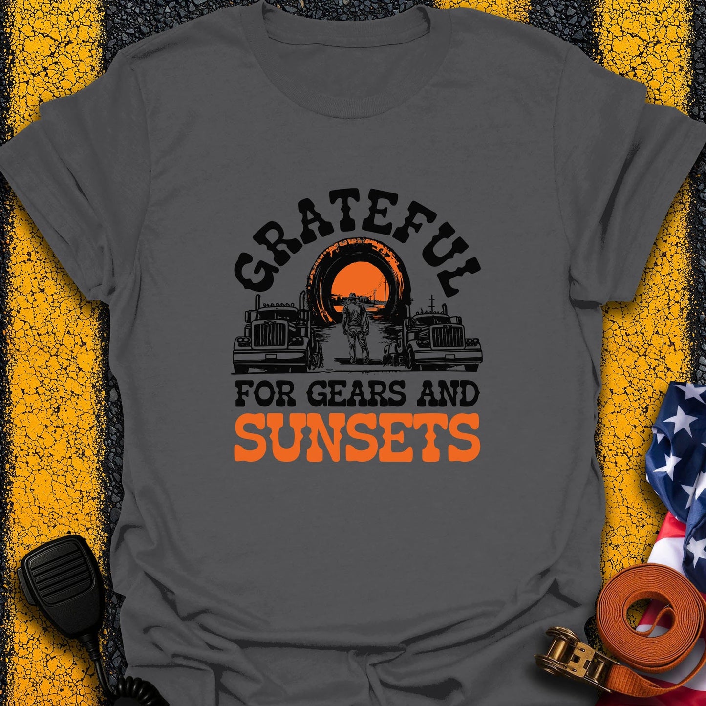 Gears & Sunset T-Shirt