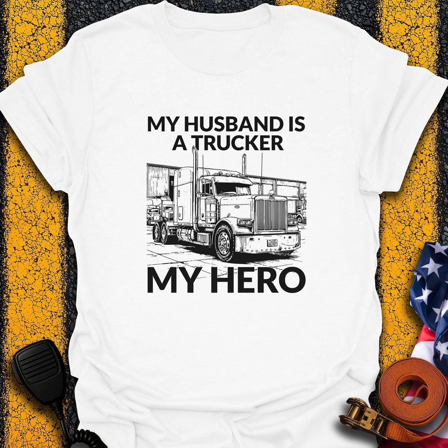 Husband My Hero T-Shirt