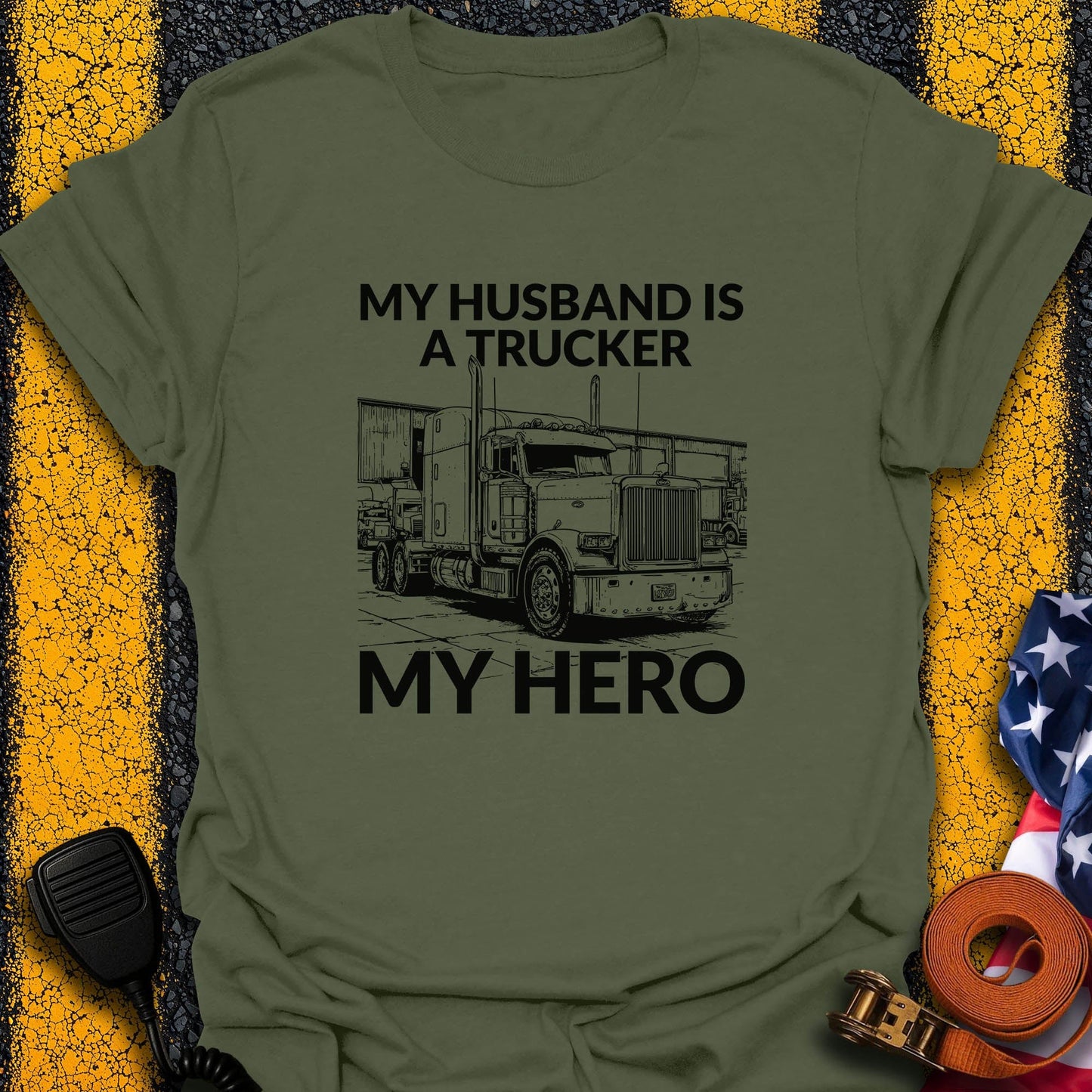 Husband My Hero T-Shirt
