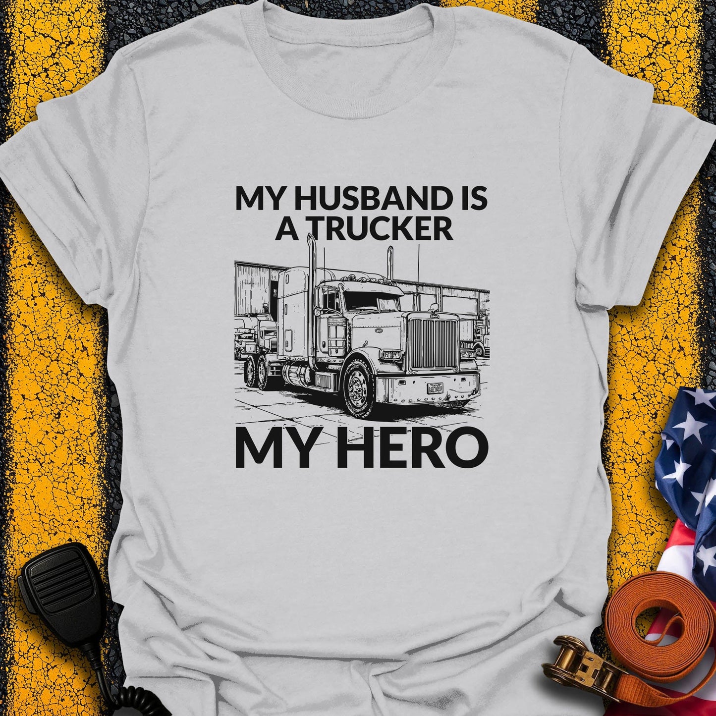 Husband My Hero T-Shirt