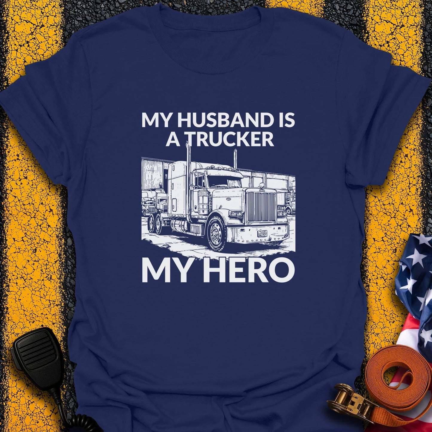Husband My Hero T-Shirt