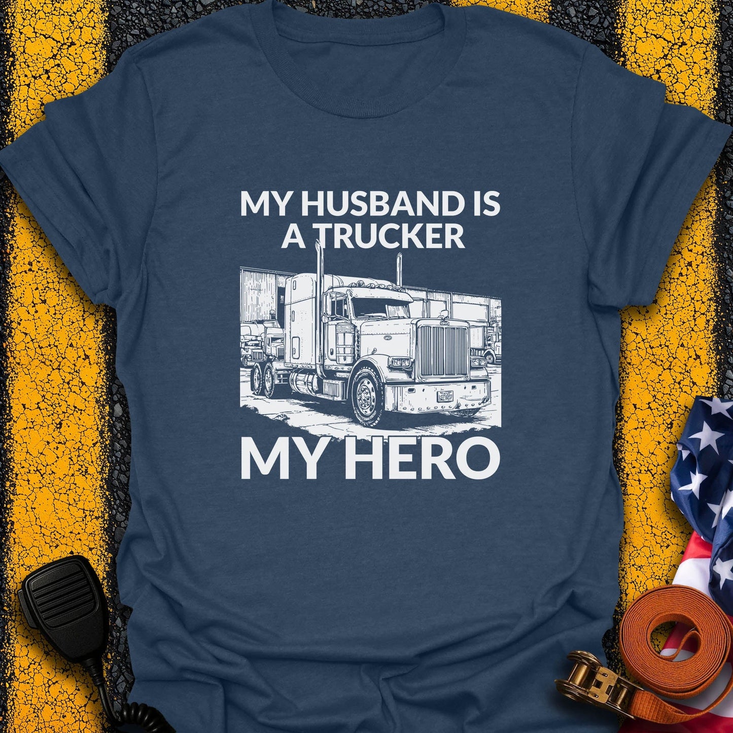 Husband My Hero T-Shirt