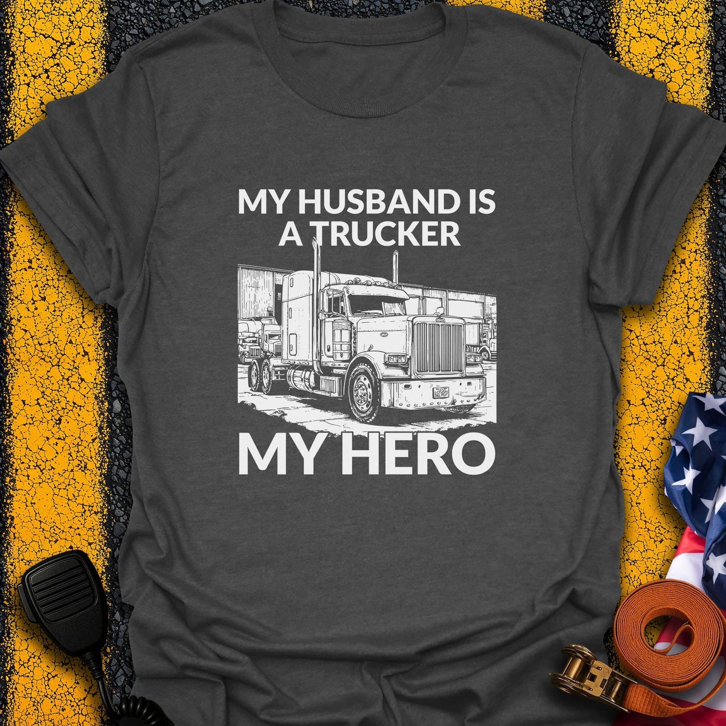 Husband My Hero T-Shirt