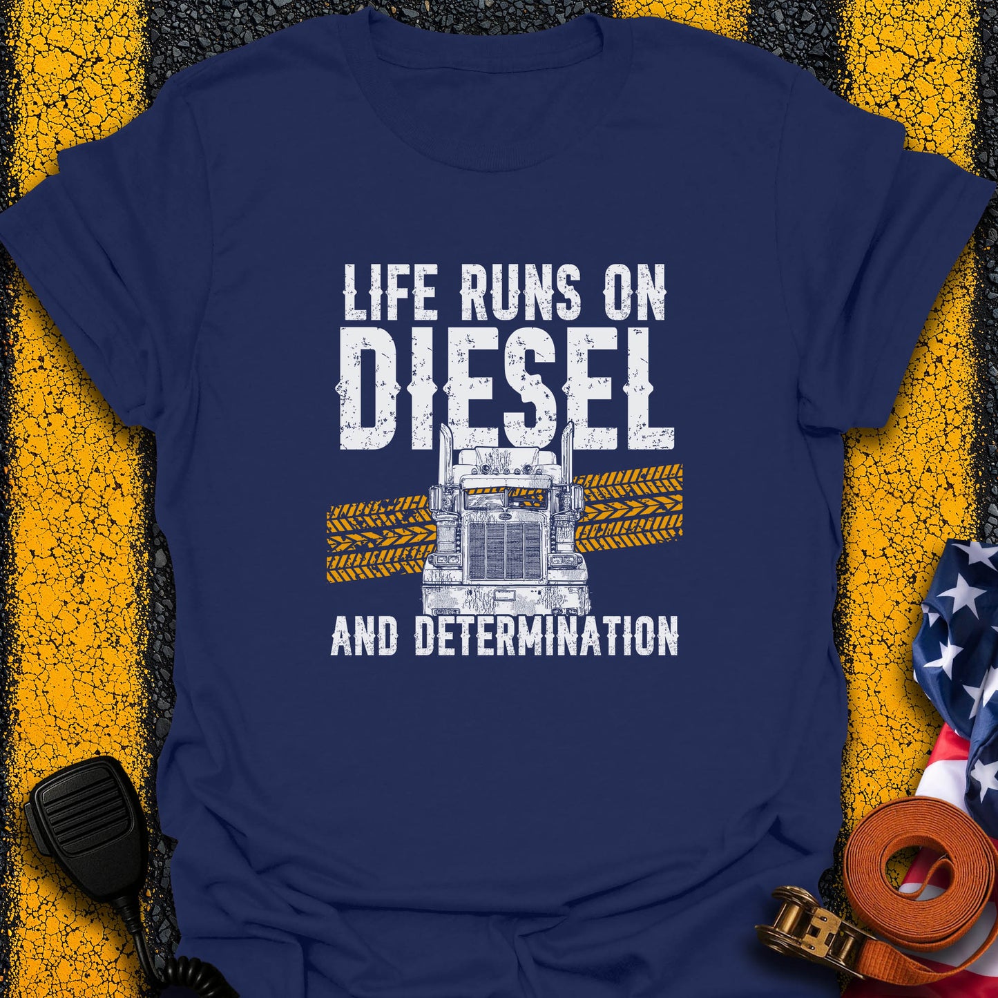 Life Run on Diesel T-Shirt