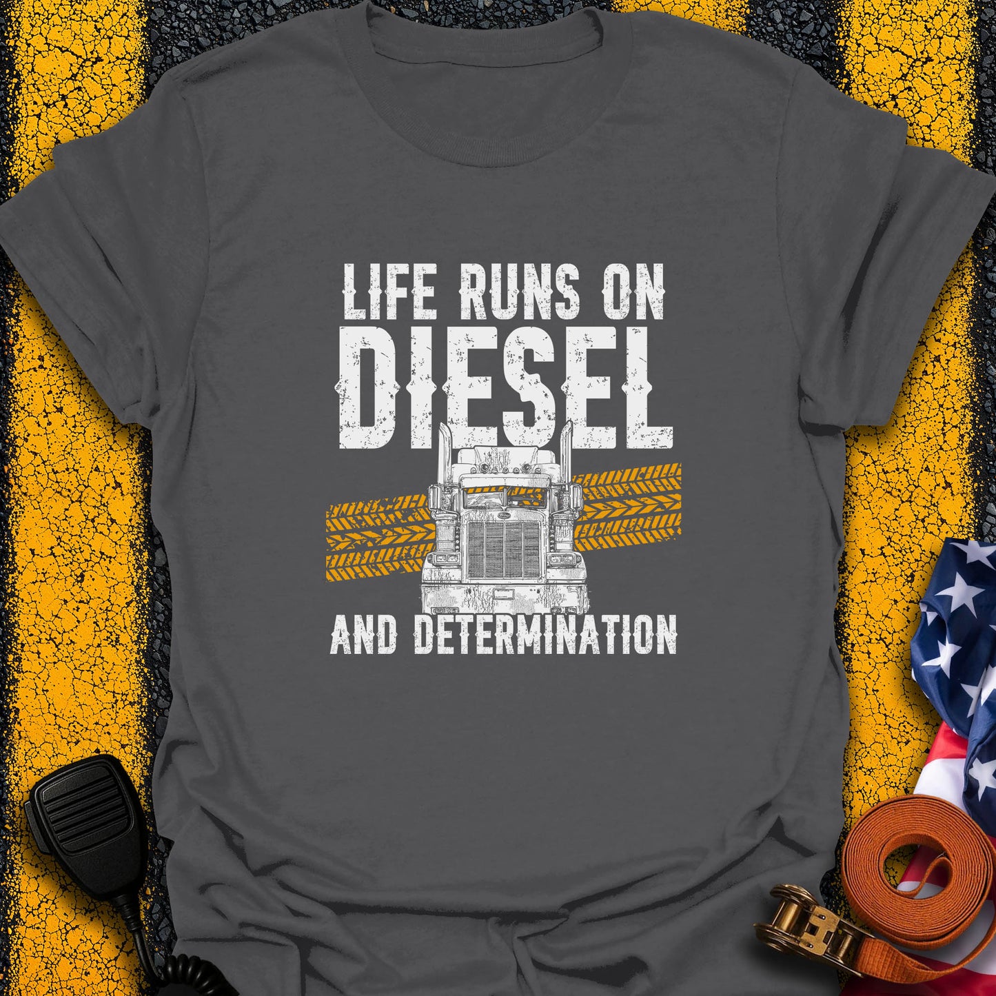 Life Run on Diesel T-Shirt