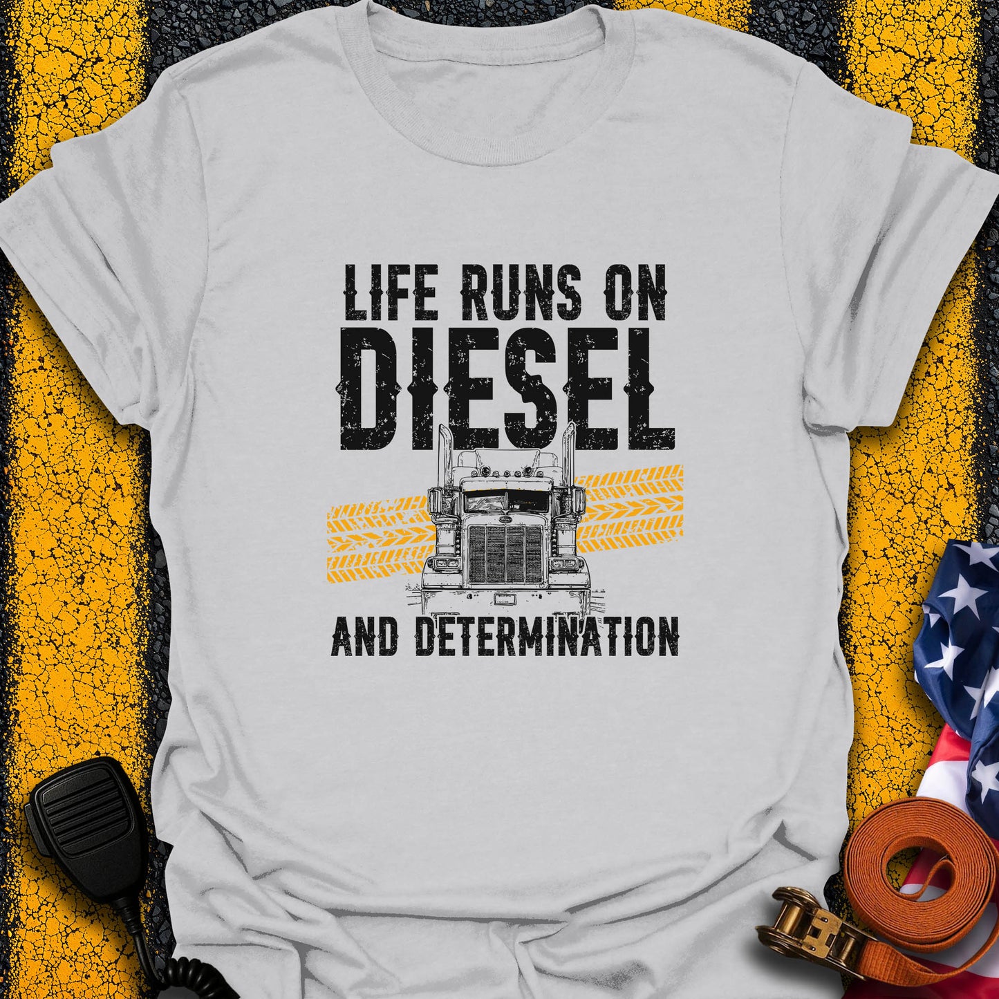 Life Run on Diesel T-Shirt