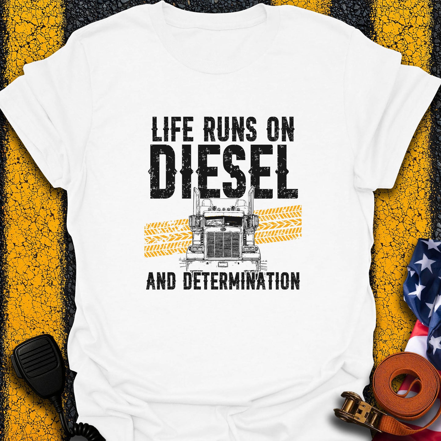 Life Run on Diesel T-Shirt