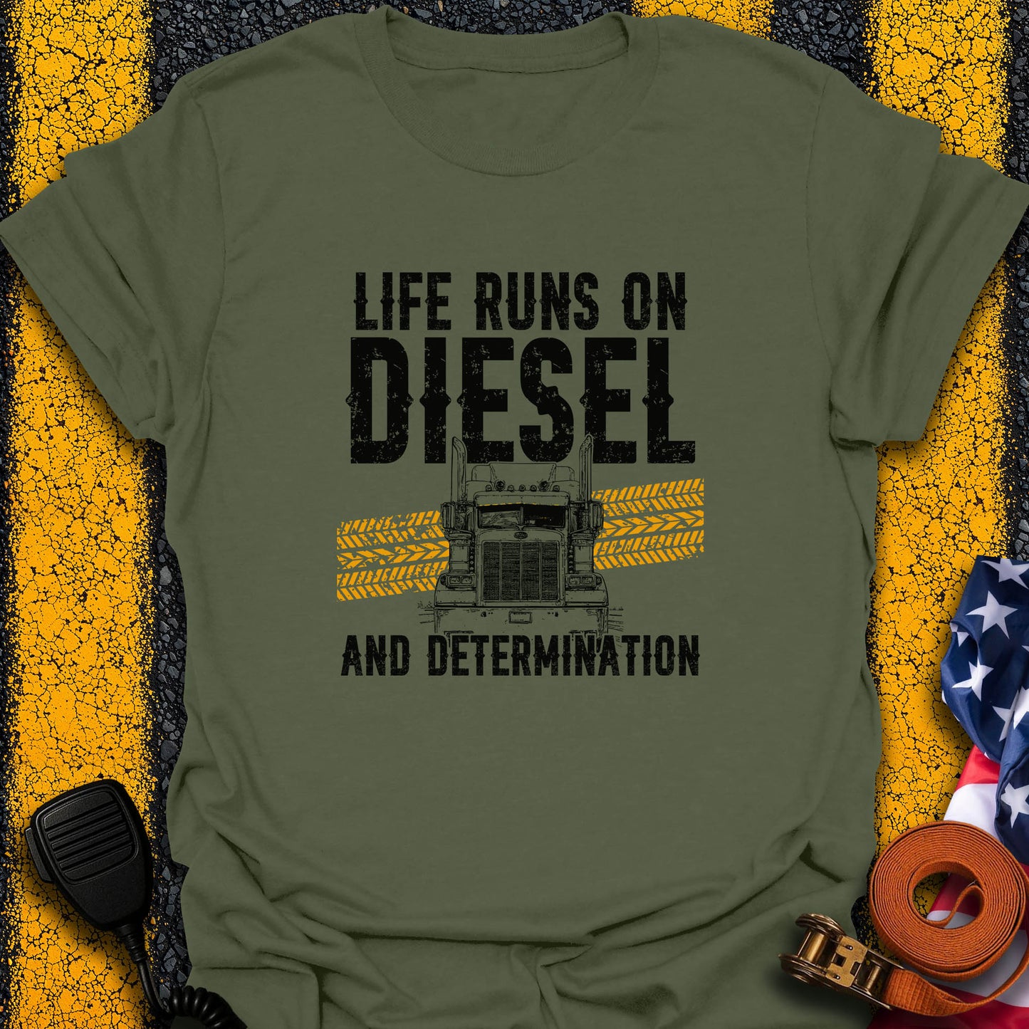Life Run on Diesel T-Shirt