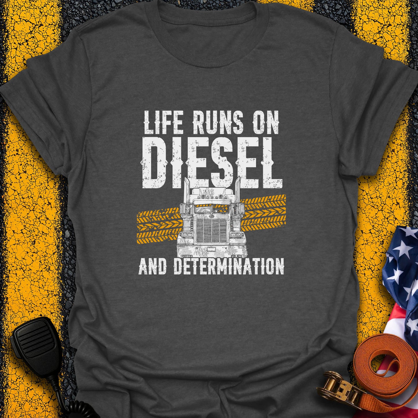 Life Run on Diesel T-Shirt