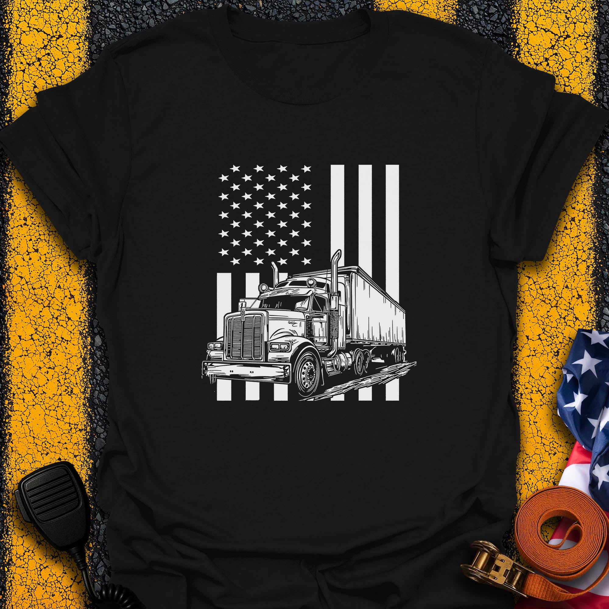 Patriotic Truckers 🚚