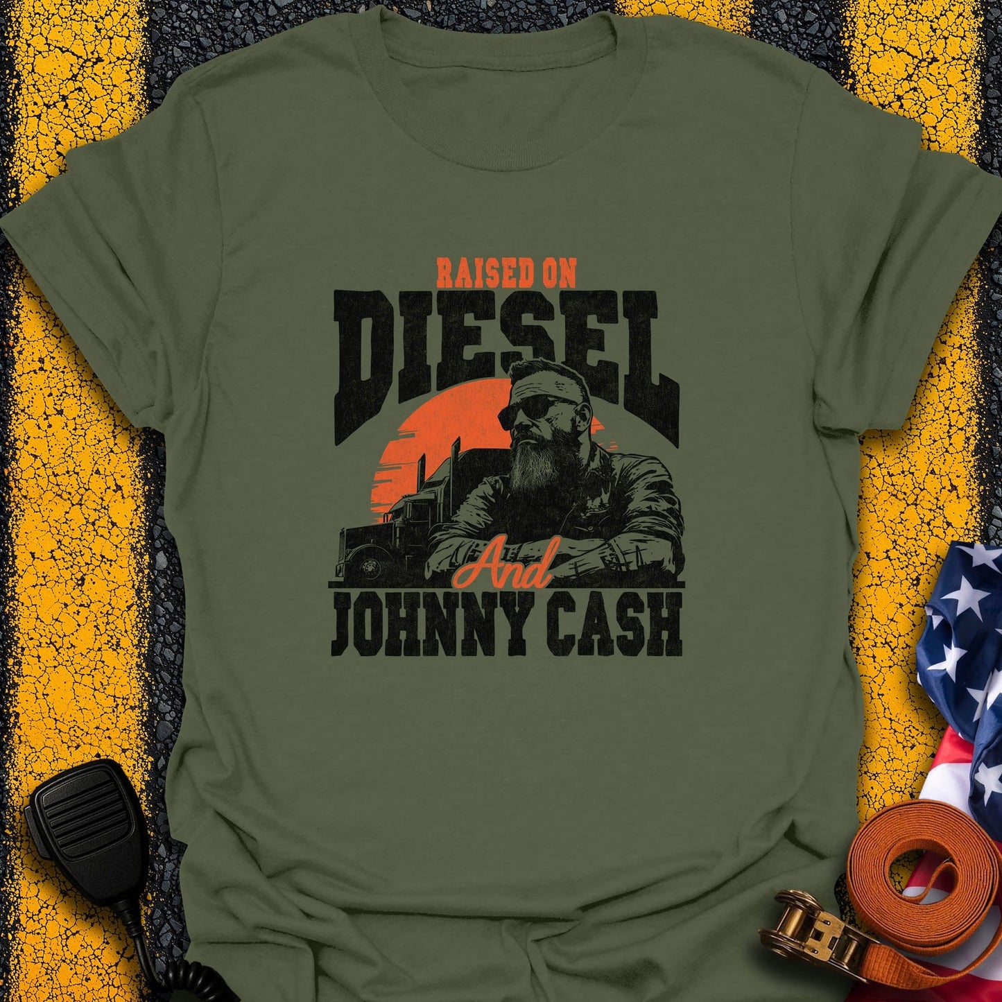 Raise On Diesel  T-Shirt