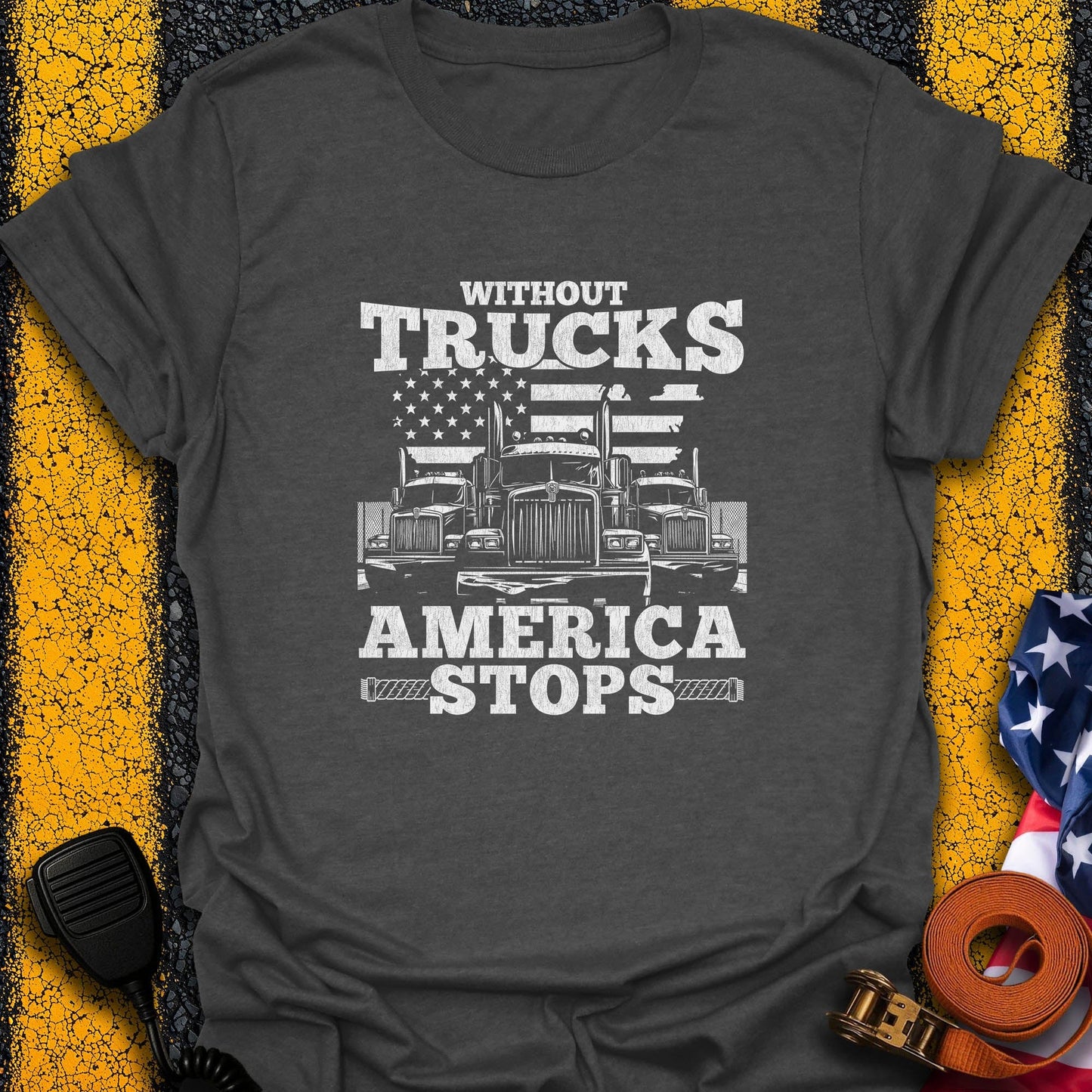 America Stops T-Shirt