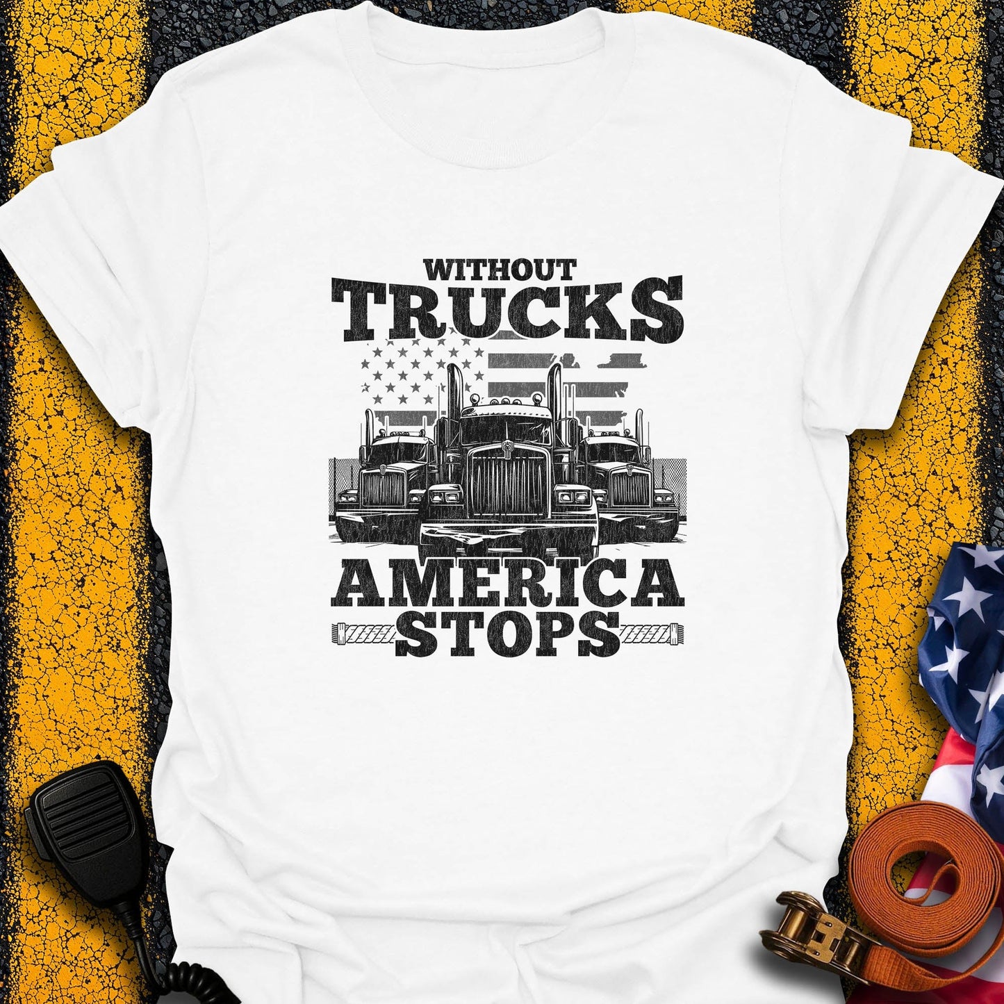 America Stops T-Shirt