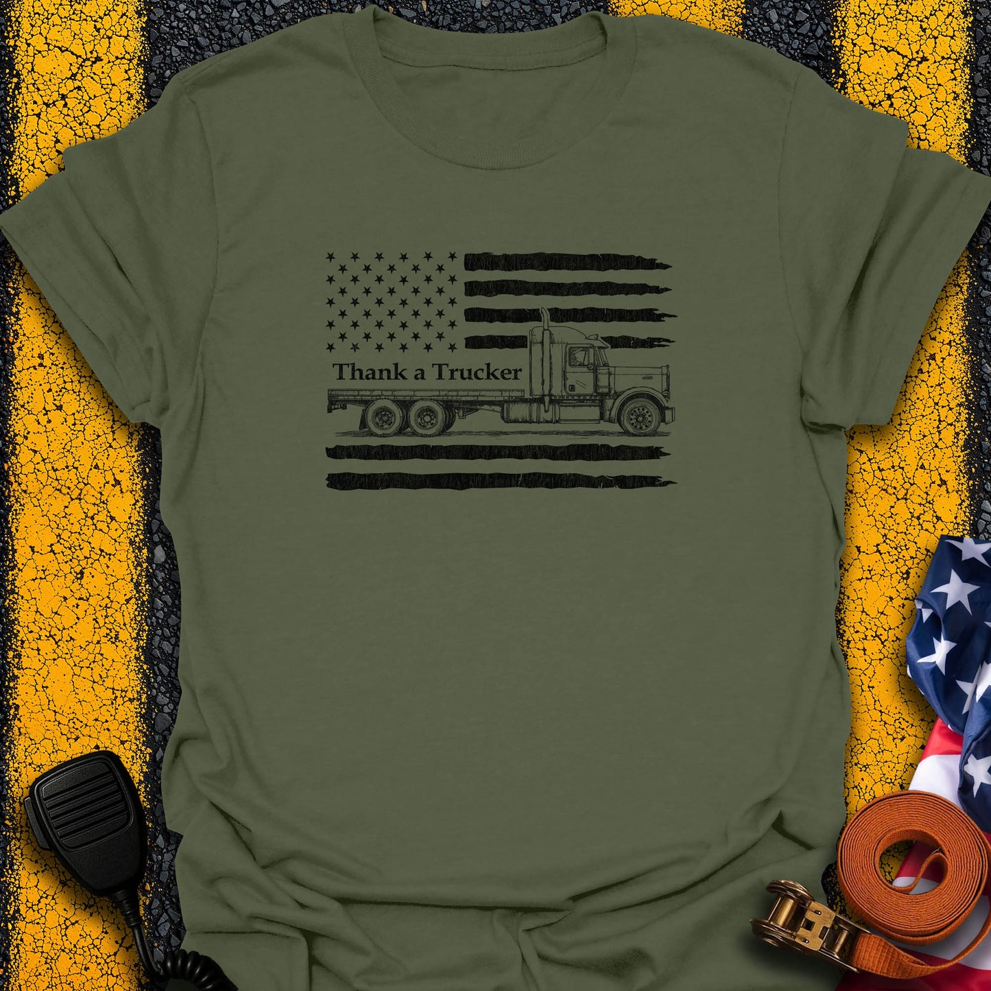 Thank A Trucker T-Shirt
