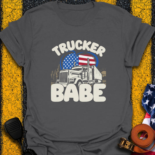The Trucker Babe-Shirt