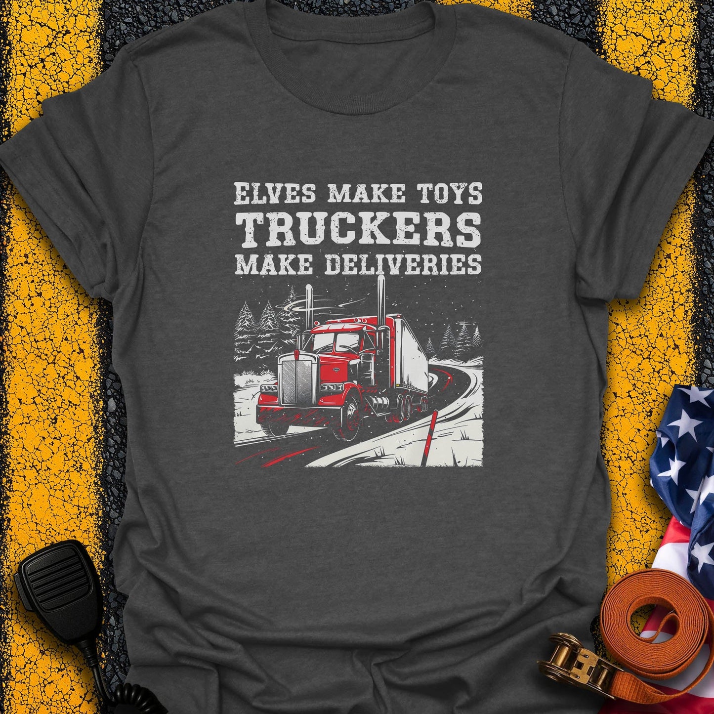 Trucker Delivery  T-Shirt