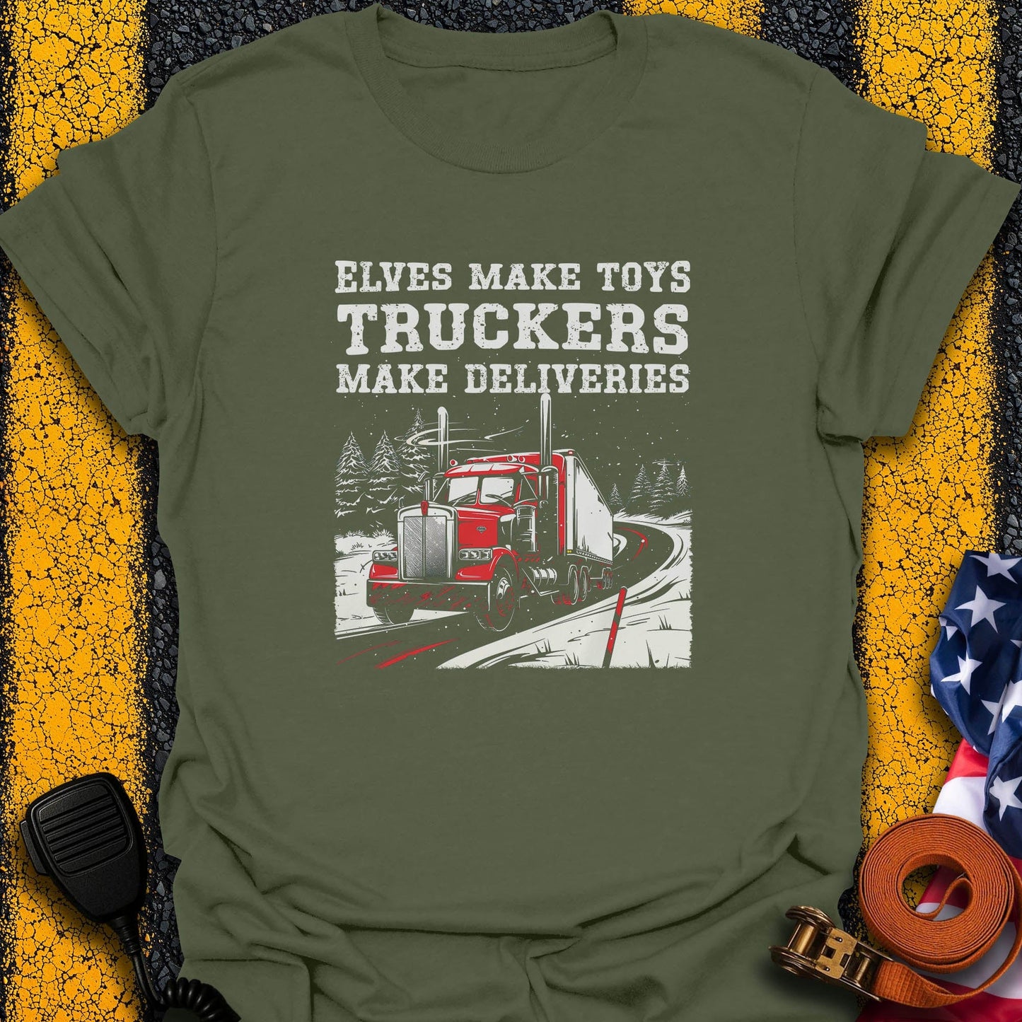 Trucker Delivery  T-Shirt